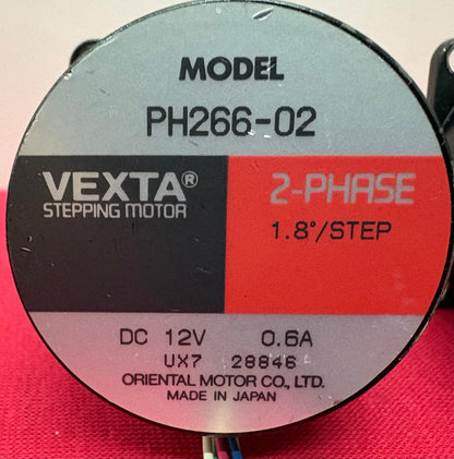 ORIENTAL MOTOR VEXTA® STEPPING MOTOR PH266-02 - 1 LOT QTY 2