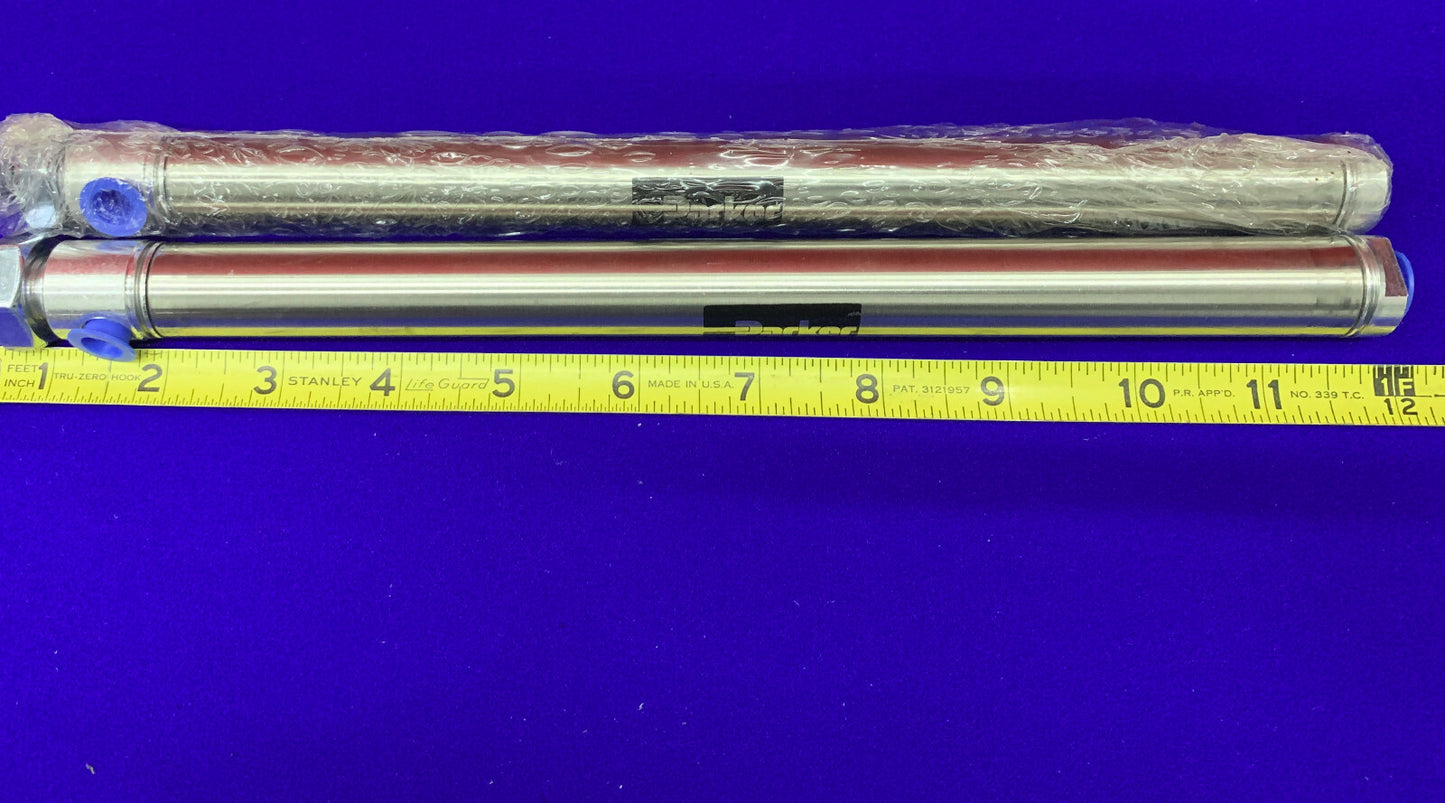 PARKER 00.75 DSRMB 8.000 / 00.75DSRM8.000 CILINDRO PNEUMATICO ALESAGGIO QTY 2 - 1 NUOVO/1 USATO