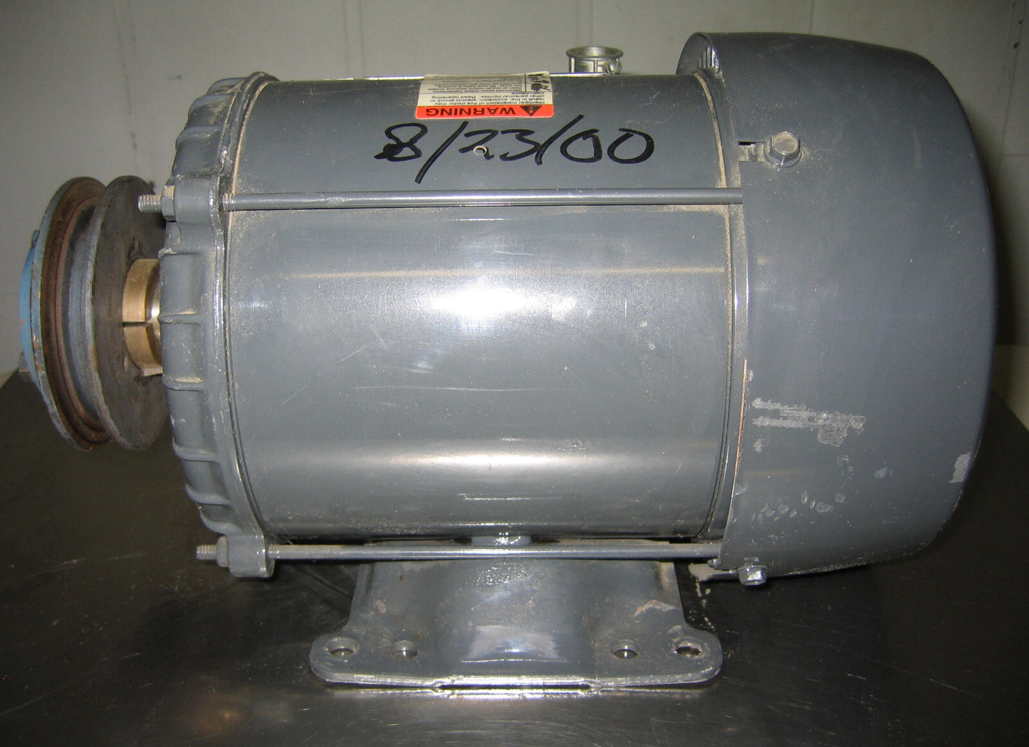 DAYTON ELECTRIC INDUSTRIAL MOTOR 3KX01A MOTOR REF F00-AE41A-M - FOR PARTS/REPAIR