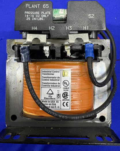 SQUARE D LR21455 TRASFORMATORE DI CONTROLLO TERMINALE A ATTACCO RAPIDO 600V 30A 65739