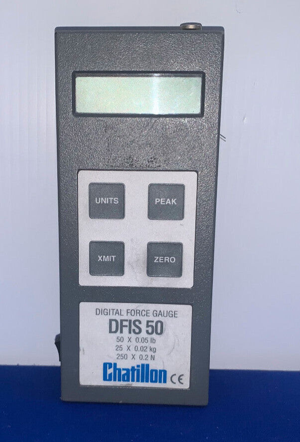dynamomètre numérique Chatillon DFIS 50, 50 x 0,05 lb, 25 x 0,02 kg pour pièces/réparation