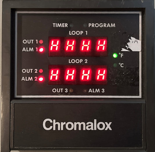 2040-11400 CHROMALOX DUAL LOOP CONTROLLER MIKROPROZESSORBASIERTER CONTROLLER 