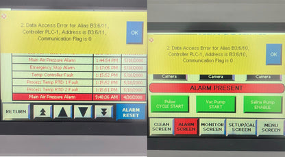 Allen Bradley AB PANELVIEW C600 2711C-T6C SER C mit GEHÄUSE – TEILE/REPARATUR