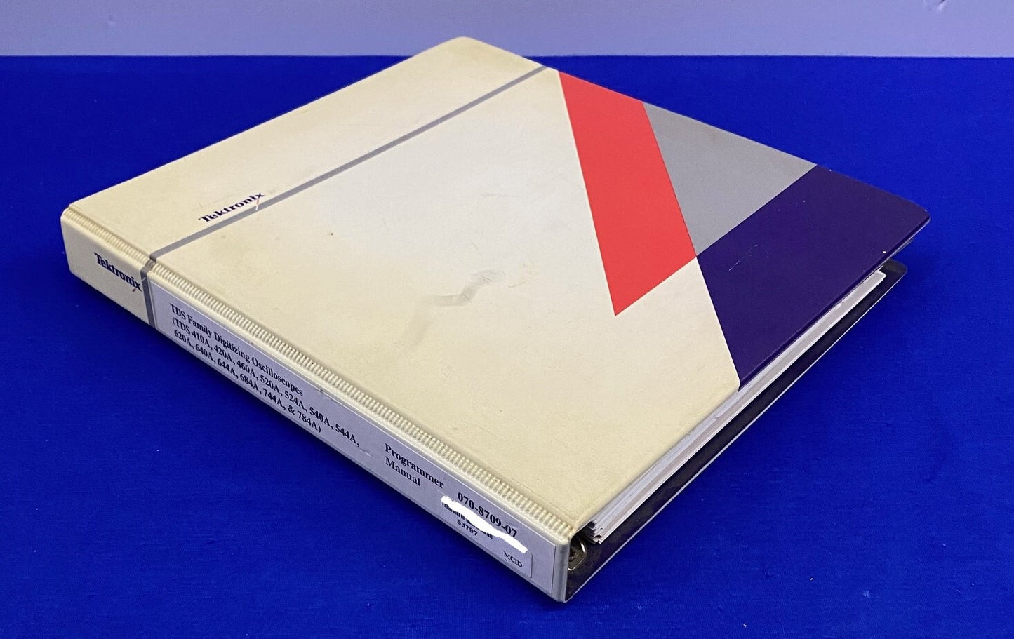 TEKTRONIX 070-8709-07 TDS-Familie Digitalisier-OSZILLOSKOP-PROGRAMMIERHANDBUCH