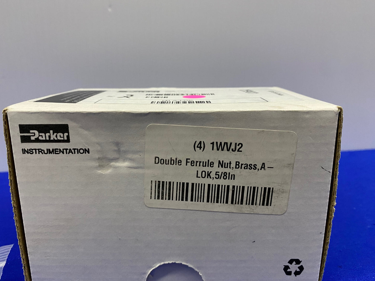 パーカー 1WVJ2 ダブルフェルールナット 真鍮 A-LOK 5/8" - 1 パッケージ 9 個入り