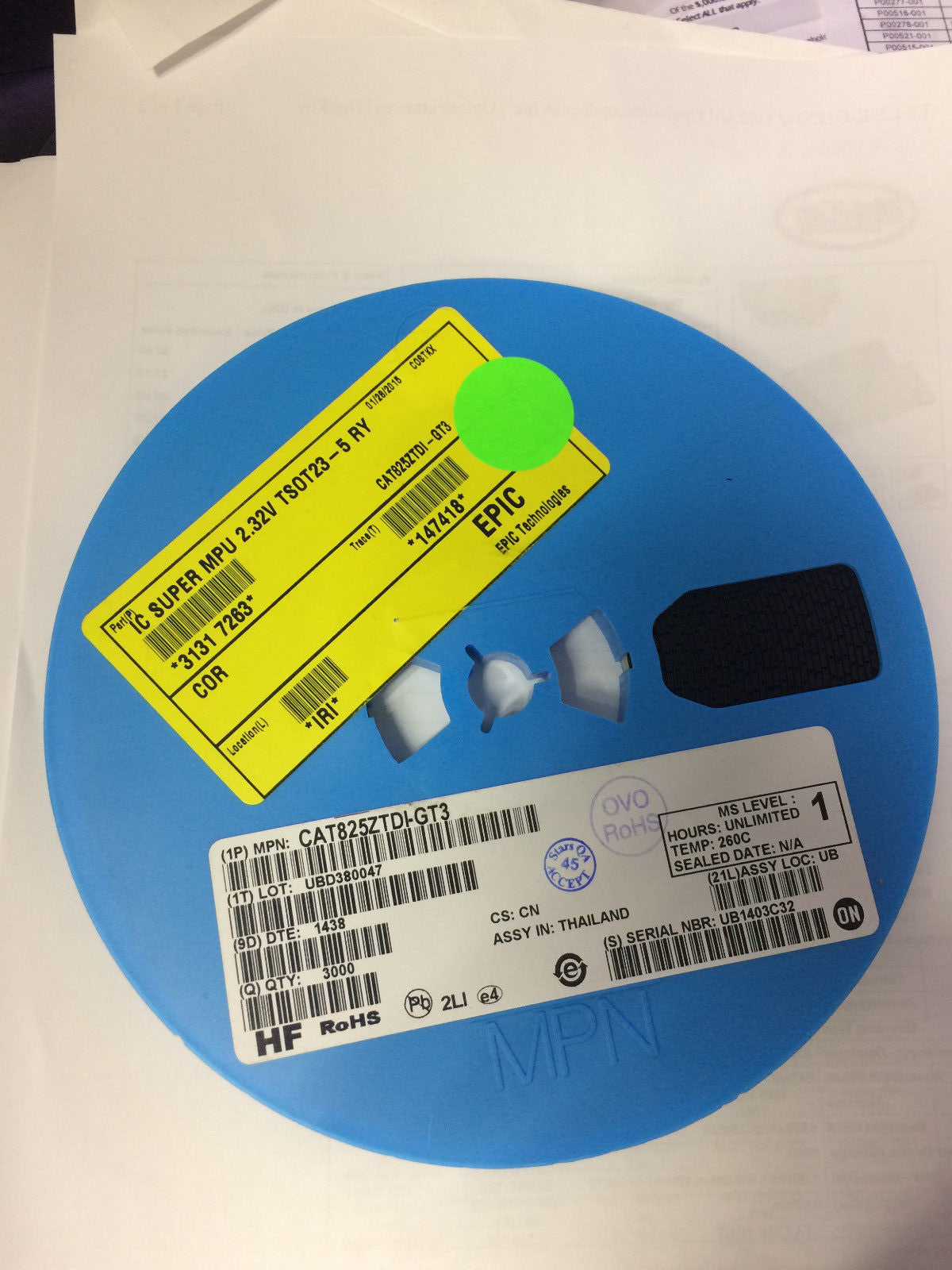 IC SUPERVISOR MPU 2,32 V TSOT23-5 Push-Pull Totem Pole CAT825 ZTDI-GT3 3000 Stück