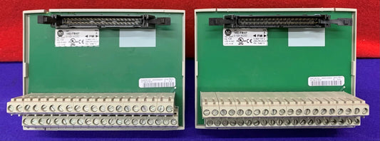 1 lote de 2 - Módulo de interfaz de terminal Allen Bradley 1492-IFM40F 0-132 V CA/CC 