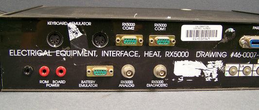 ELECTRICAL EQUIPMENT INTERFACE HEAT RX5000 SN 03