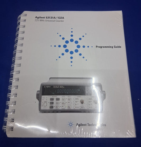 AGILENT HP 53131A/132A 225 MHz UNIVERSAL COUNTER PROGRAMMING GUIDE 53131-90044