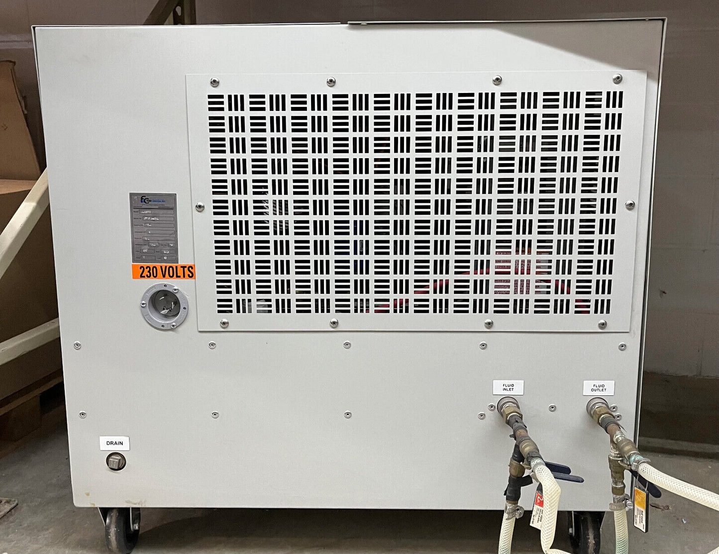 REFRIGERATORE DI FLUIDI AIR2000 PN 205585 230V - PER RICAMBI/RIPARAZIONI