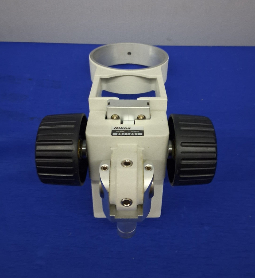 NIKON C-FMBN MICROSCOPE FOCUS MOUNT 76MM HOLDER E ARM MICROSCOPE HEAD HOLDER