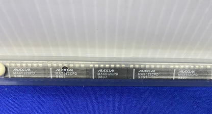 MAXIM MAX512CPD 9807 D/A CONVERTER 1 FUNC - TUBE WITH QTY 10 PCS