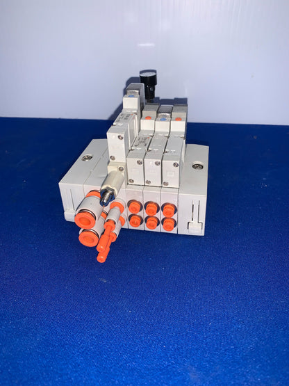 VÁLVULA SOLENOIDE SMC ARBY3000-06-P-2-X1 CON 3 SY3140-5LOZ