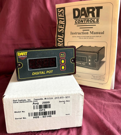DART CONTROLS DP4 SER REV A DIGITAL SPEED POT POTENTIOMETER AUG 2009