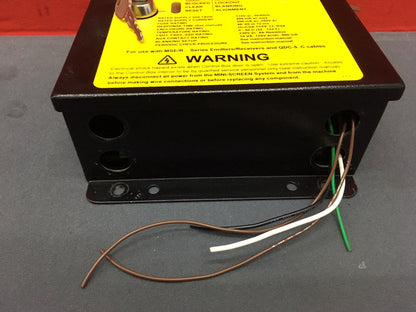 BANNER MODEL MSCA-1 MINI SCREEN CONTROL BOX