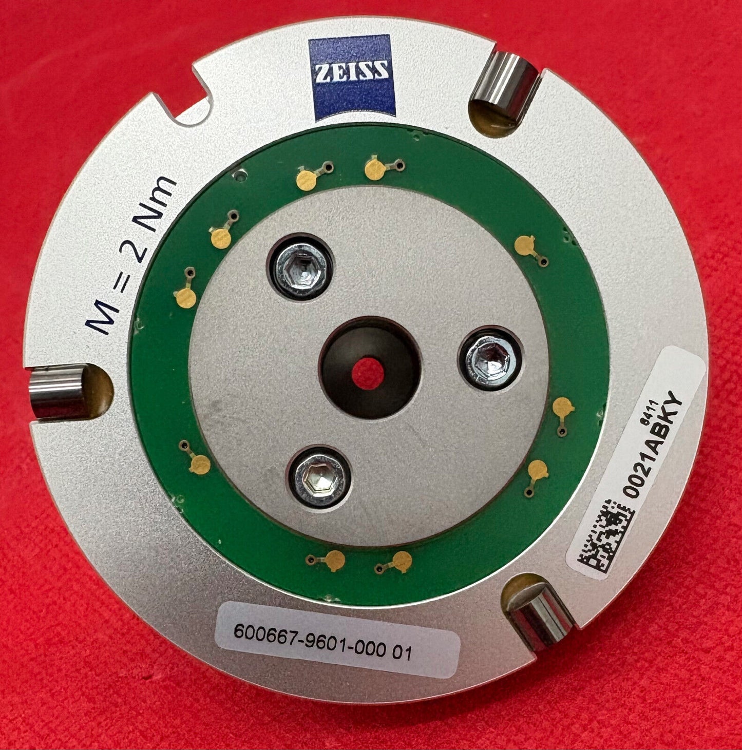 ZEISS ADAPTER REFERENCE PLATE FOR VAST/MT M=2Nm 600667-9601-000 01