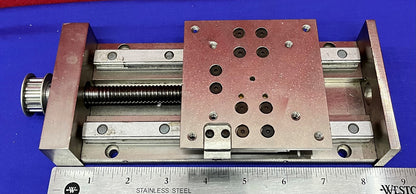 THK LM-Führung HSR12RM mit Schraube und Plattenbühne