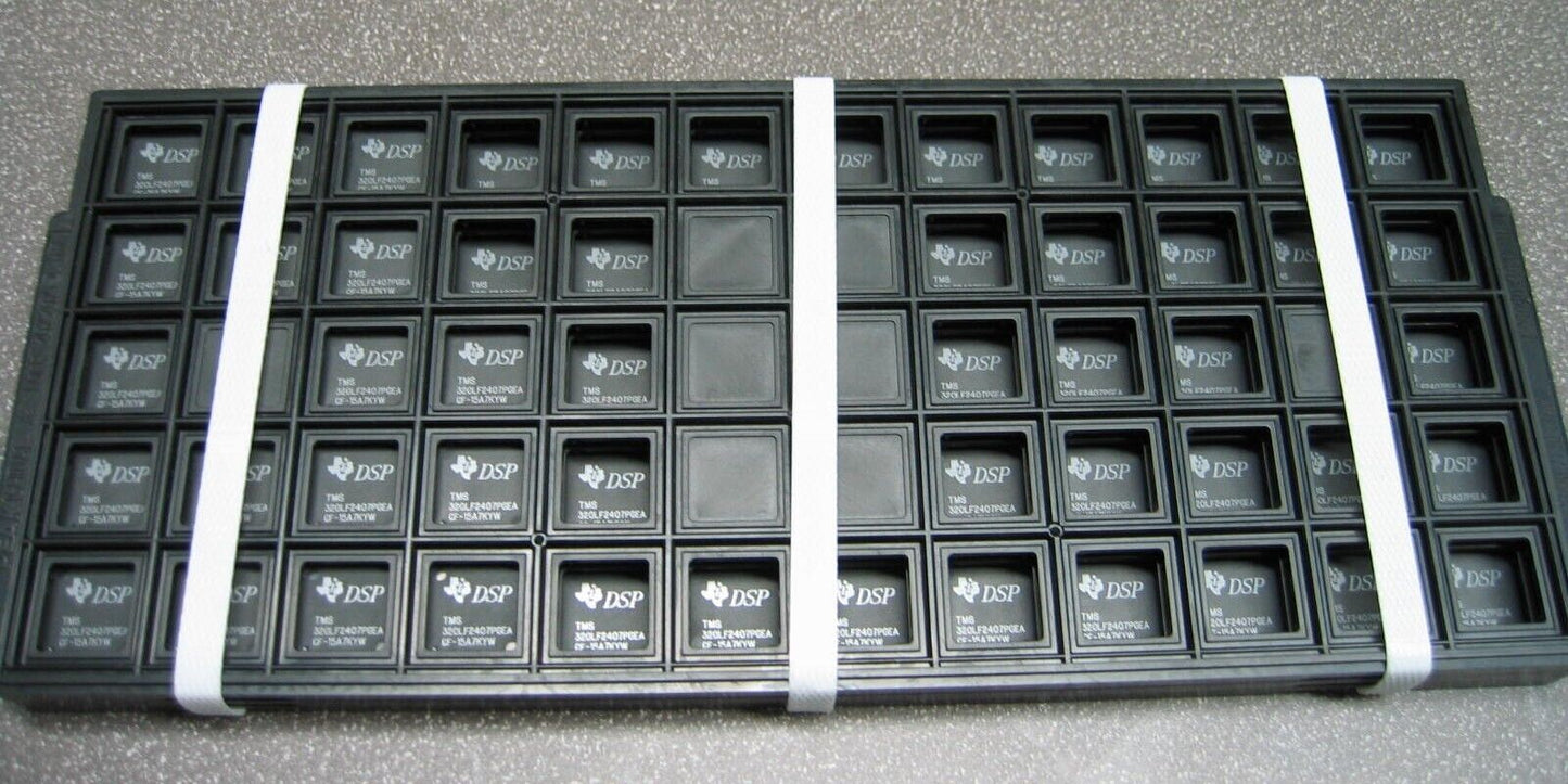 TI TMS320LF2407PGEA CF 15A7KYW 16 bit DSP 40 MHz 64 kB Flash EEPROM 144 pin LQFP