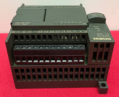 SIEMENS 212-1AB21-0XB0 DC POWER SUPPLY SIMATIC S7-200 MISSING COVERS OVER SCREWS