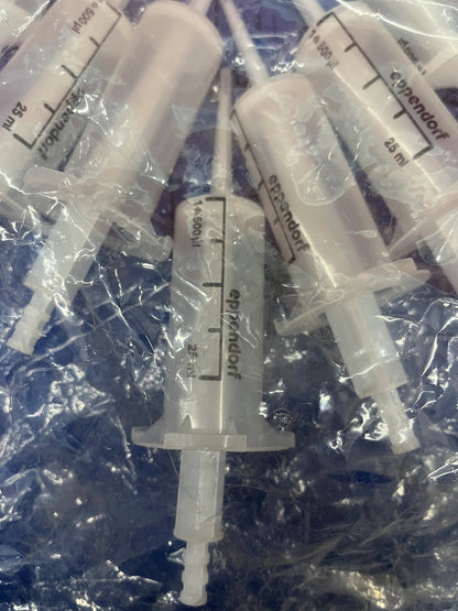 1 CONFEZIONE DA 22 QTY - CATALOGO EPPENDORF # 22 26 1703-3 COMBITIPS 25ml