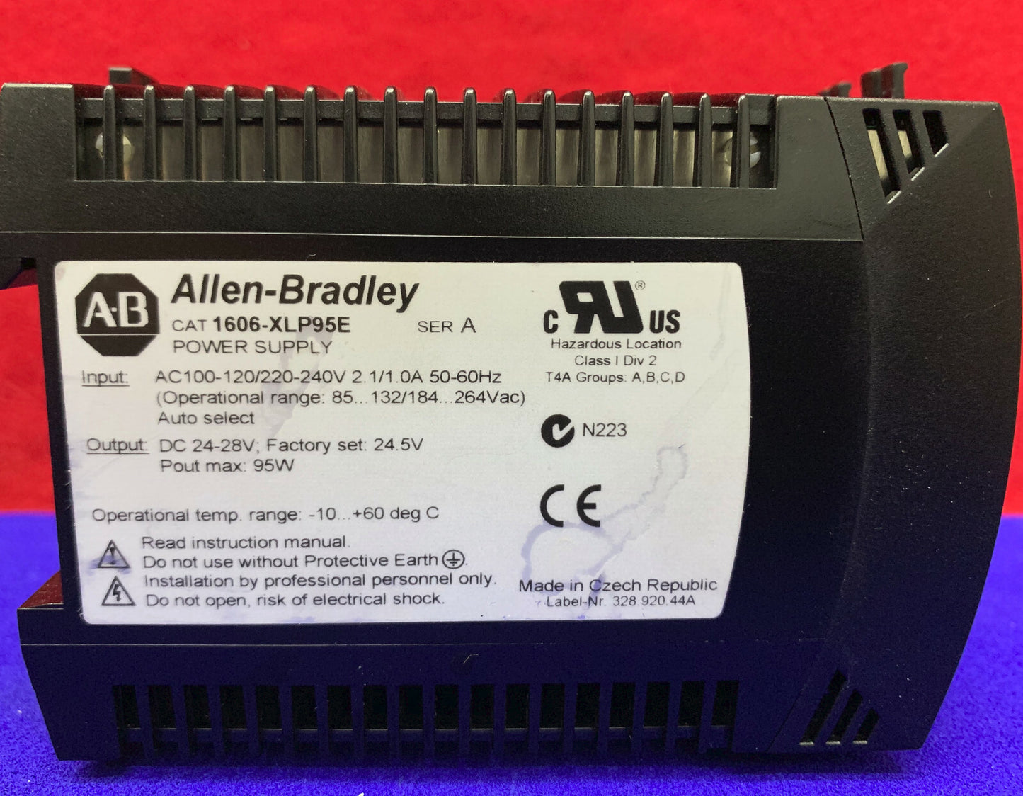 Allen-Bradley / Allen Bradley / AB 1606-XLP95E SER A / FUENTE DE ALIMENTACIÓN 1606-XLP