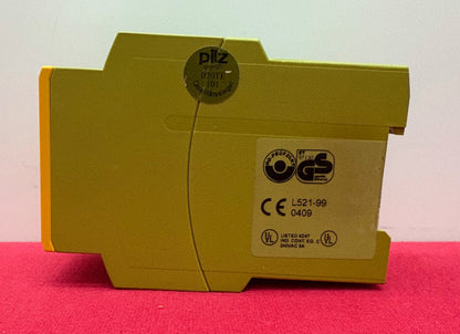 PILZ PNOZ X3 SAFETY RELAY PNOZ X3 3S ID# 774316 130VAC / 24VDC 5V,24V 6A,230V 5A