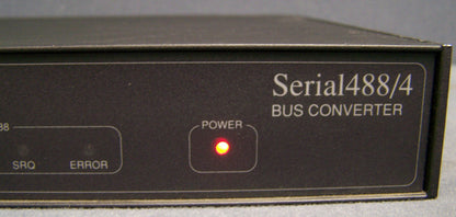 IO TECH SERIAL 488/4 SN 055718 BUS CONVERTER IEEE 488