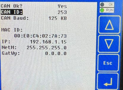 HORNER XL4 OCS HE-XC1E3AA PLC 3.5” COLOR TOUCH SCREEN OPERATOR INTERFACE