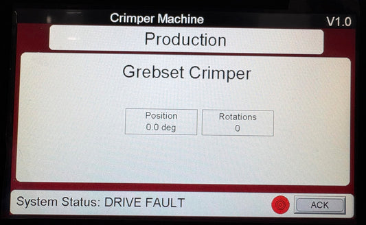 HORNER XL7 PRIME HE-XW1E4QX 7” TOUCHSCREEN HMI CONTROLLER