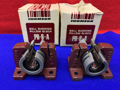 QTY 2 - BOCCOLE A SFERA THOMSON PB-8-A CUSCINI A SOSPENSIONE