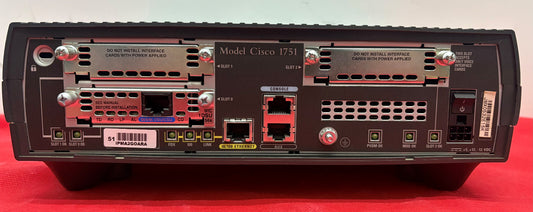 ENRUTADOR CABLEADO CISCO SERIE 1751