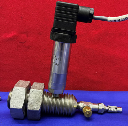 Lot of 2 Druck GE PMP 4070 Amplified Output Pressure Transducer / Hirschmann BGD