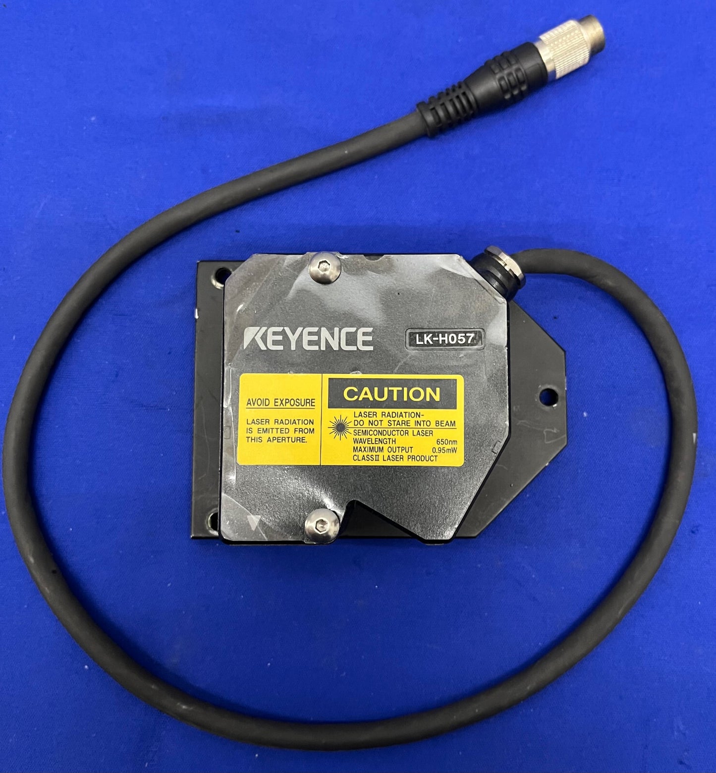 TÊTE DE CAPTEUR KEYENCE LK-H057 TYPE LARGE LASER CLASSE 2