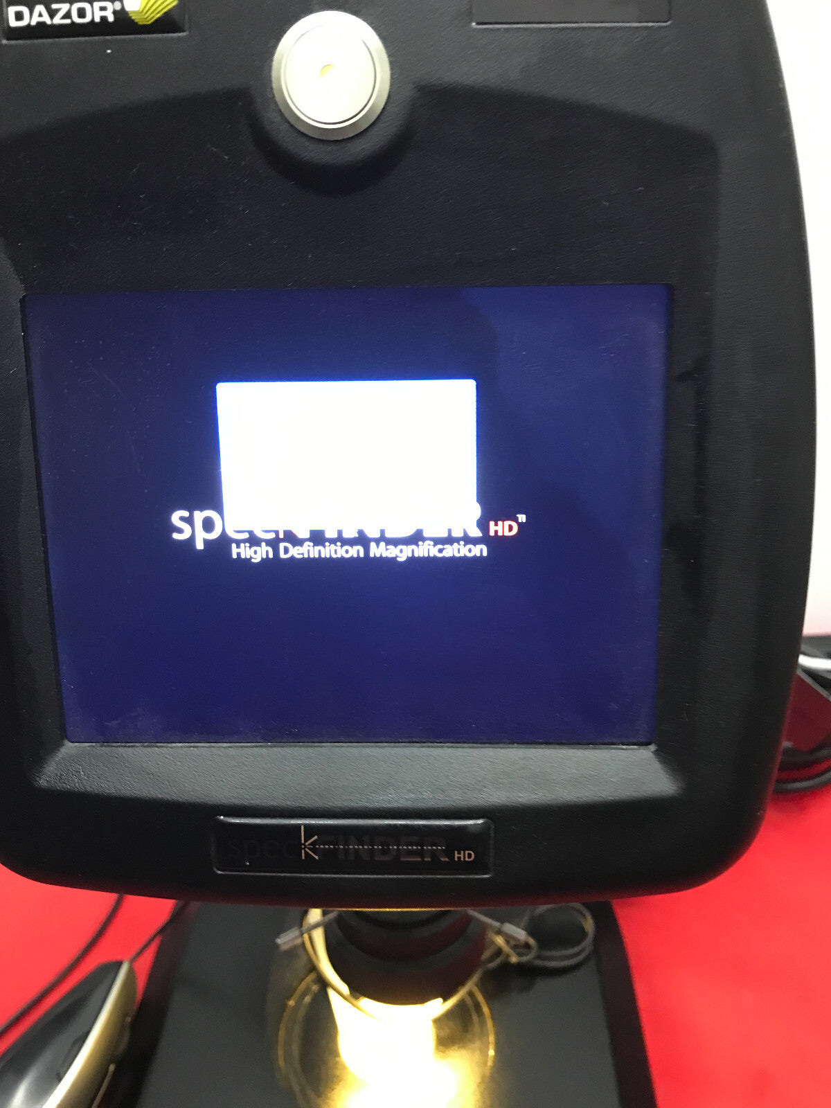 DAZOR HD-V1-SB1-LRS1 SPECKFINDER HD DIGITAL MICROSCOPE VISION SYSTEM 0.5X-2x