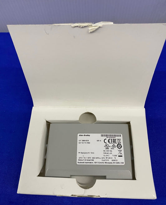 AB ROCKWELL PN-75682 CAT 2085-ECR SER A MICRO 800 EXPANSION MODULE END CAP