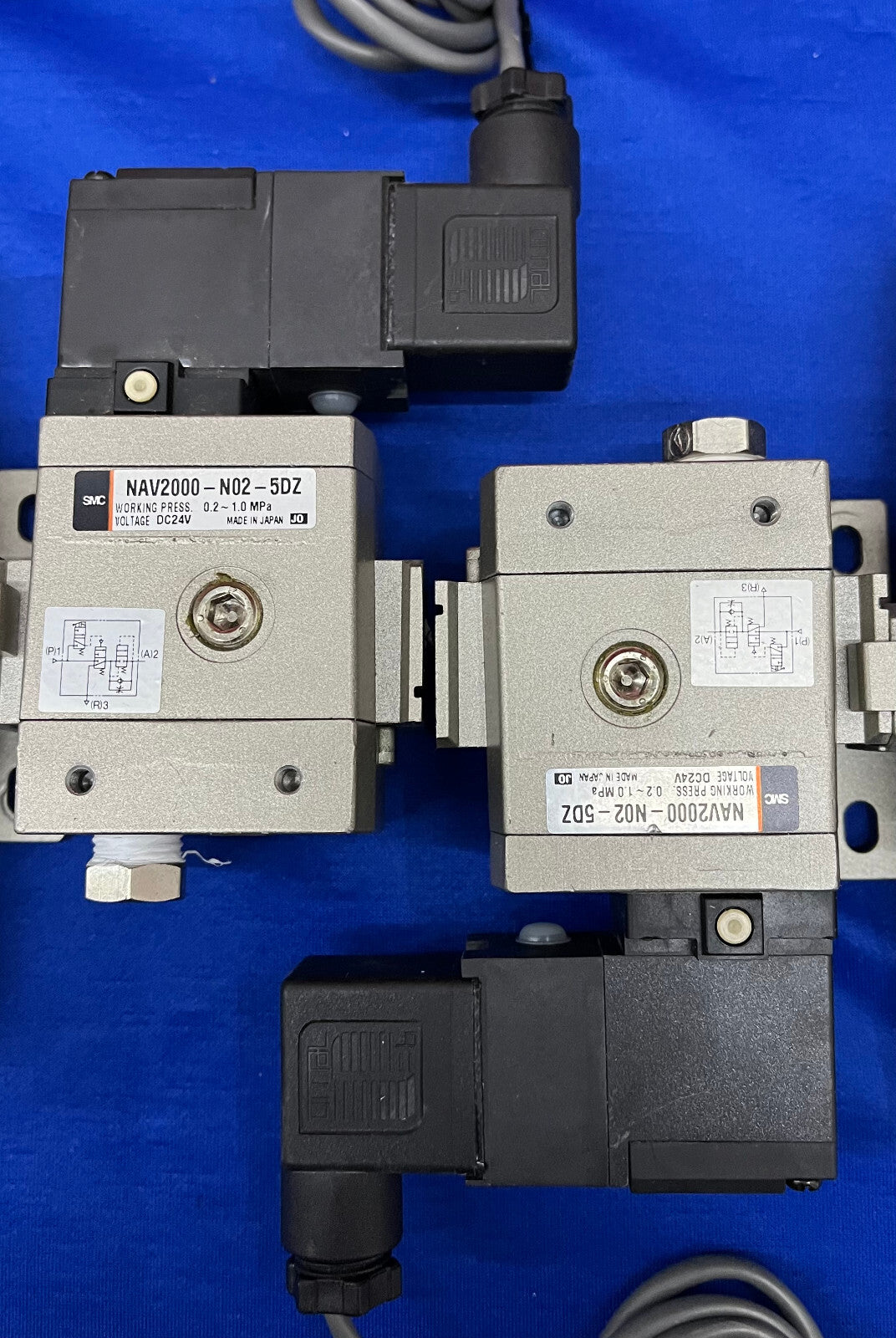 数量 4 - SMC フィルタ レギュレータ アセンブリ ユニット NAV2000-N02-5DZ、AW20-1097245-00-1