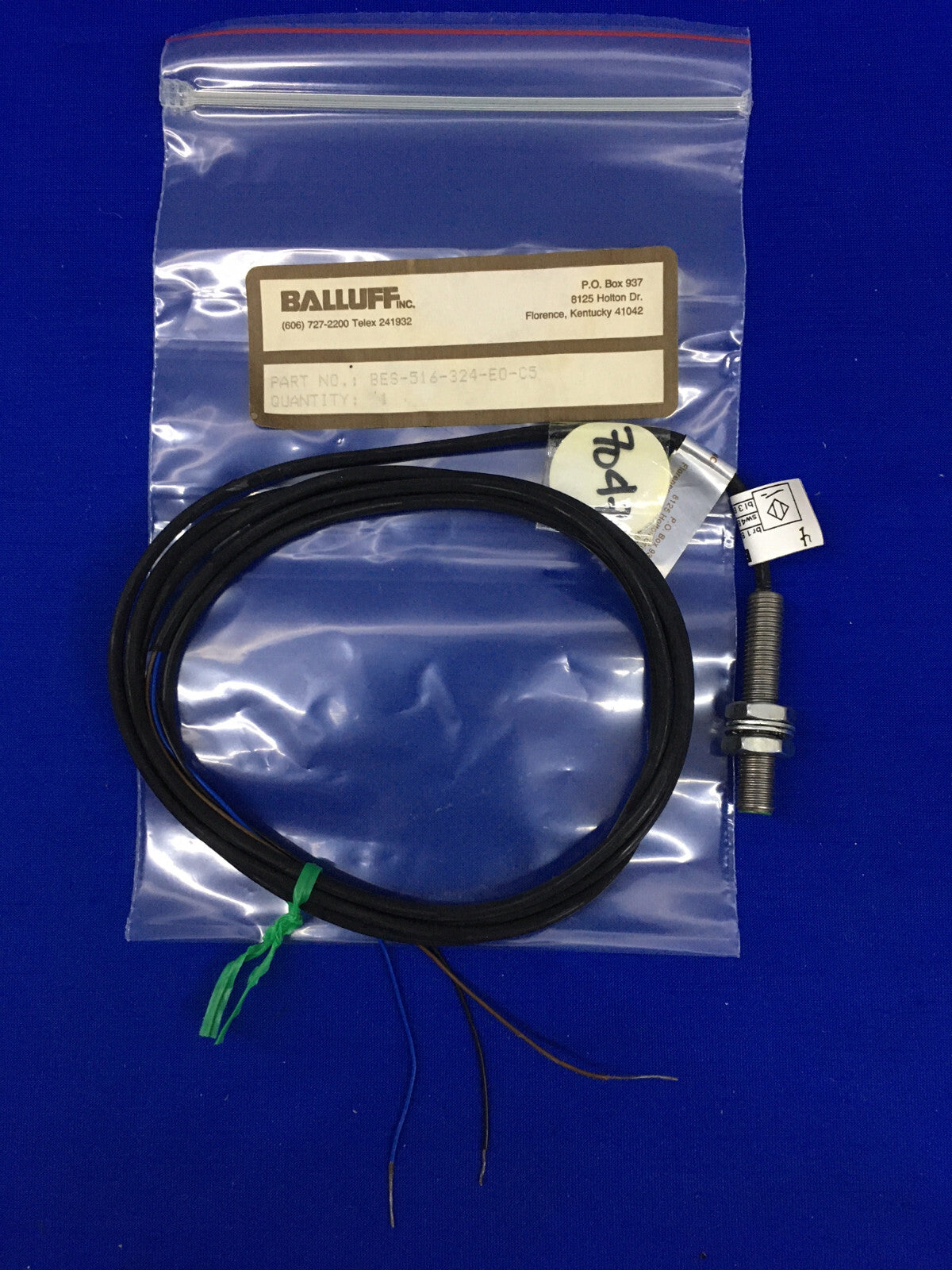 BALLUFF BES-516-324-EO-C5,PROXIMITY SWITCH SENSOR