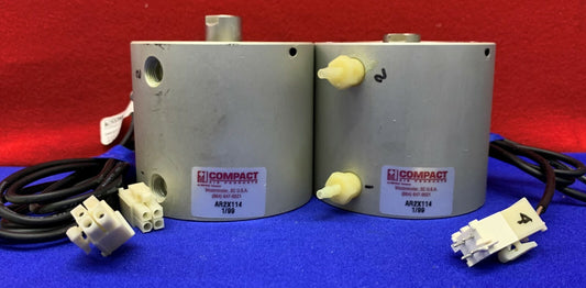 LOTTO DI 2 cilindri pneumatici Compact Air Products AR2X114 da 1 pollice 