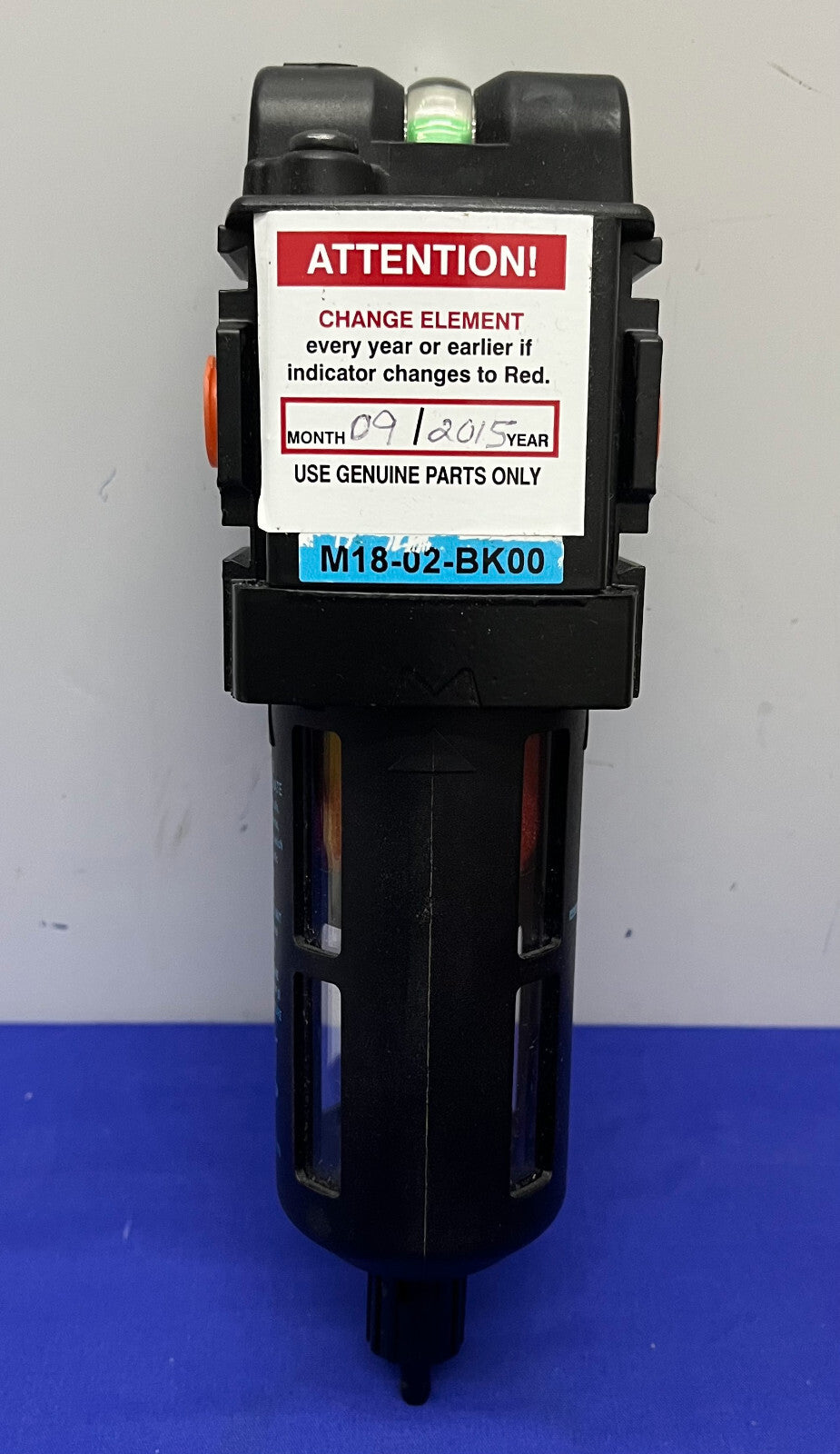 FILTRO PNEUMATICO WILKERSON M18-02-BK00 FILTRO 493090 (1) 6B263