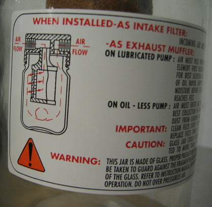 GAST 65 SERIES ROTARY VANE VACUUM PUMP/COMPRESSOR 2065-V2A - FOR PARTS/REPAIR