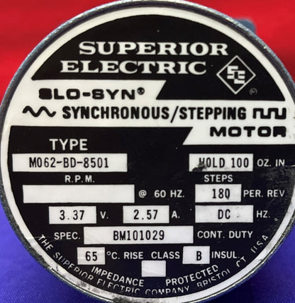 Danher Motion Superior Electric SLO-SYN M062-BD-8501 Motore passo-passo 60mm 2 Stack