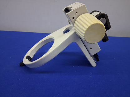 LEICA 10445945 STEREO MICROSCOPE FOCUS MOUNT POD HOLDER MICROSCOPE HOLDER  76MM