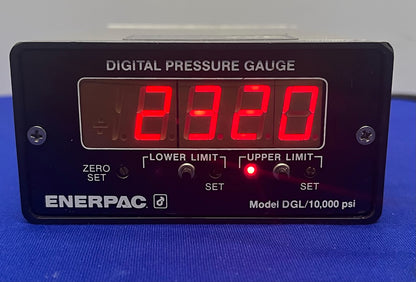 MANÓMETRO DIGITAL ENERPAC DGL1 / DGL-1 10.000 PSI - PARA PIEZAS/REPARACIÓN