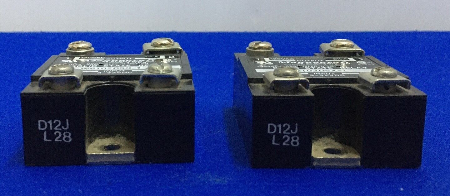 1 LOTE CANTIDAD DE 2 - RELÉ DE ESTADO SÓLIDO MAGNECRAFT ELECTRIC W6102DSX-1
