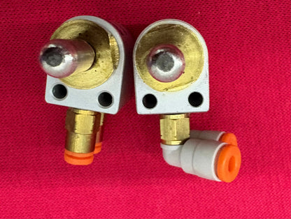 CONVUM TKY-W-8X4 PNEUMATIC DOUBLE-ACTING MINI-CYLINDER 8mm BORE DIAMETER - QTY 2