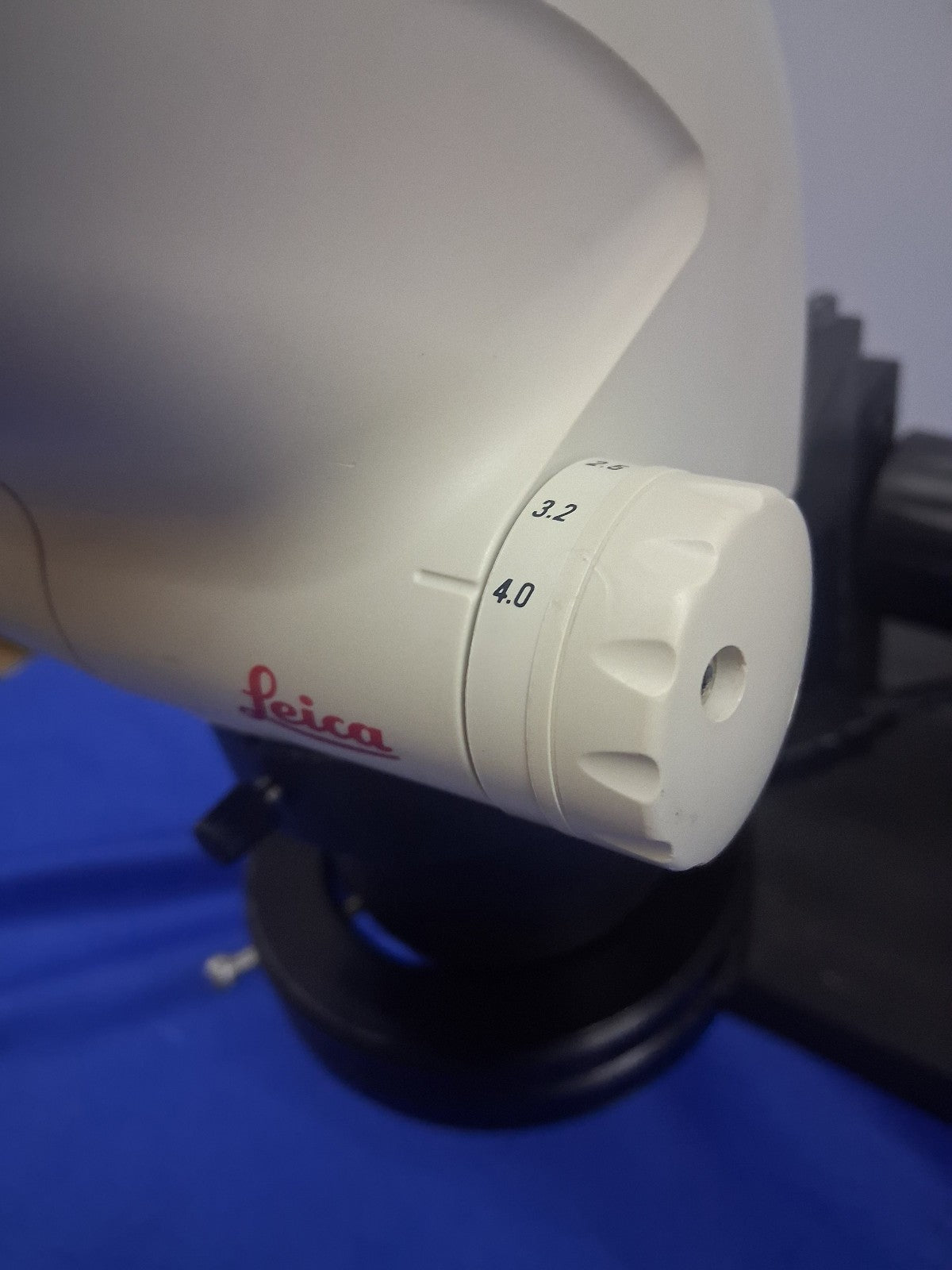 LEICA S6E STEREO ZOOM 6.3- 40X MAGNIFICATION BOOM STAND LED RING LIGHT