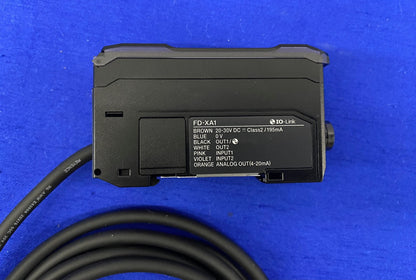 KEYENCE FD-XA1 FDXA1 160XA1 #1A910382A FLOW GAUGE GAGE