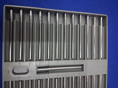 DELTRONIC TENTH PLUG GAUGES, TP25 1695  0.1683-0.1707 PIN GAUGE SET 25 PIECE