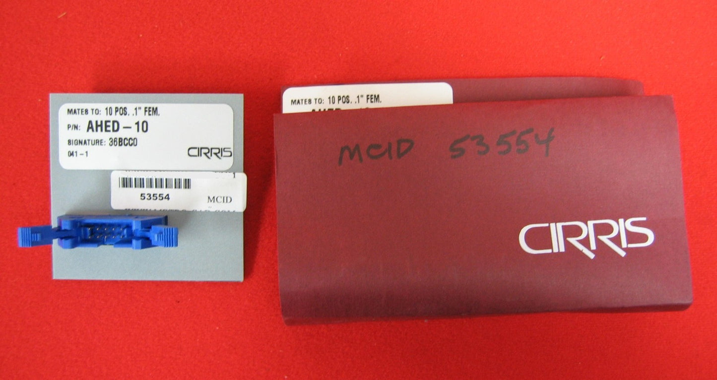 EL ACCESORIO DE FIRMA CIRRIS P/N AHED-10 SE ACOPLA A 10 POS ..1" HEMBRA