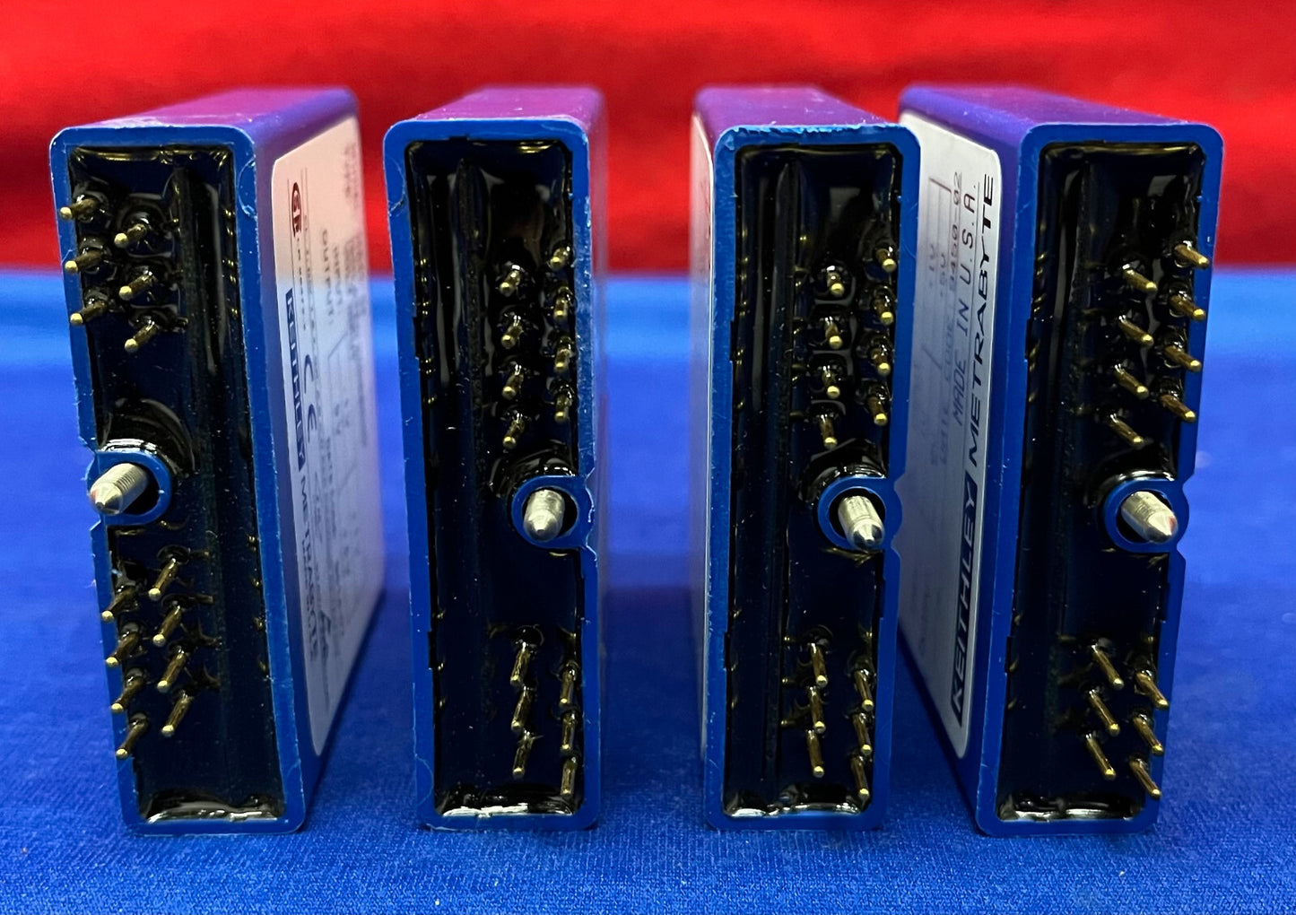 1 LOT QTY 4 -  KEITHLEY MB41-04 METRABYTE/ASYST/DAC ISOLATED WIDEBAND MODULE